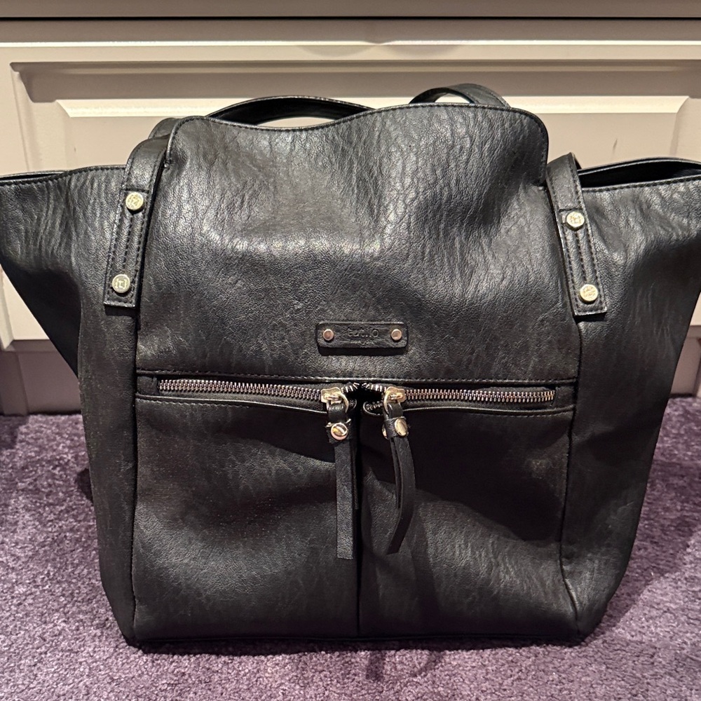 Elegant Black Men's Backpack